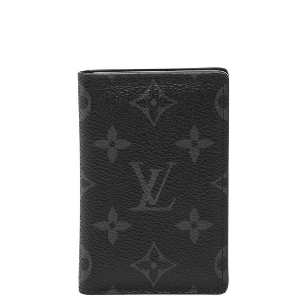 Louis Vuitton Monogram Eclipse Organizer de Poche Card Case Pass Case Black